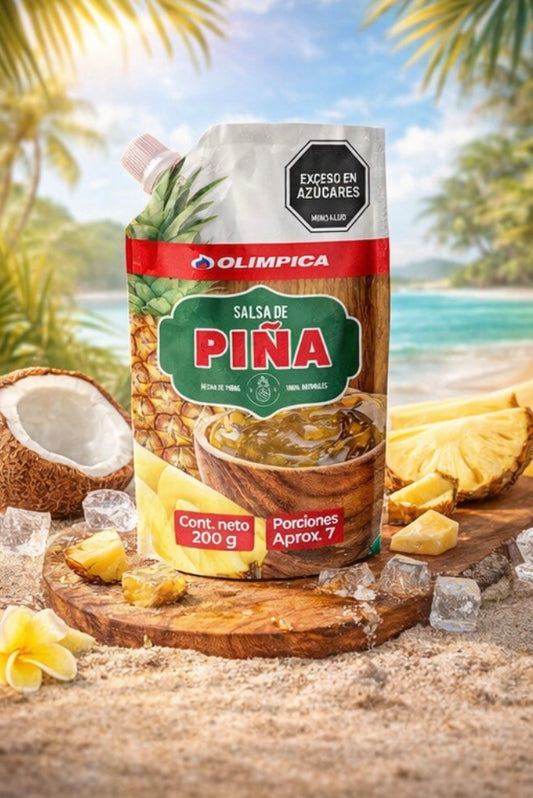 Salsa de Piña Artesanal | Dulce y Tropical para Carnes