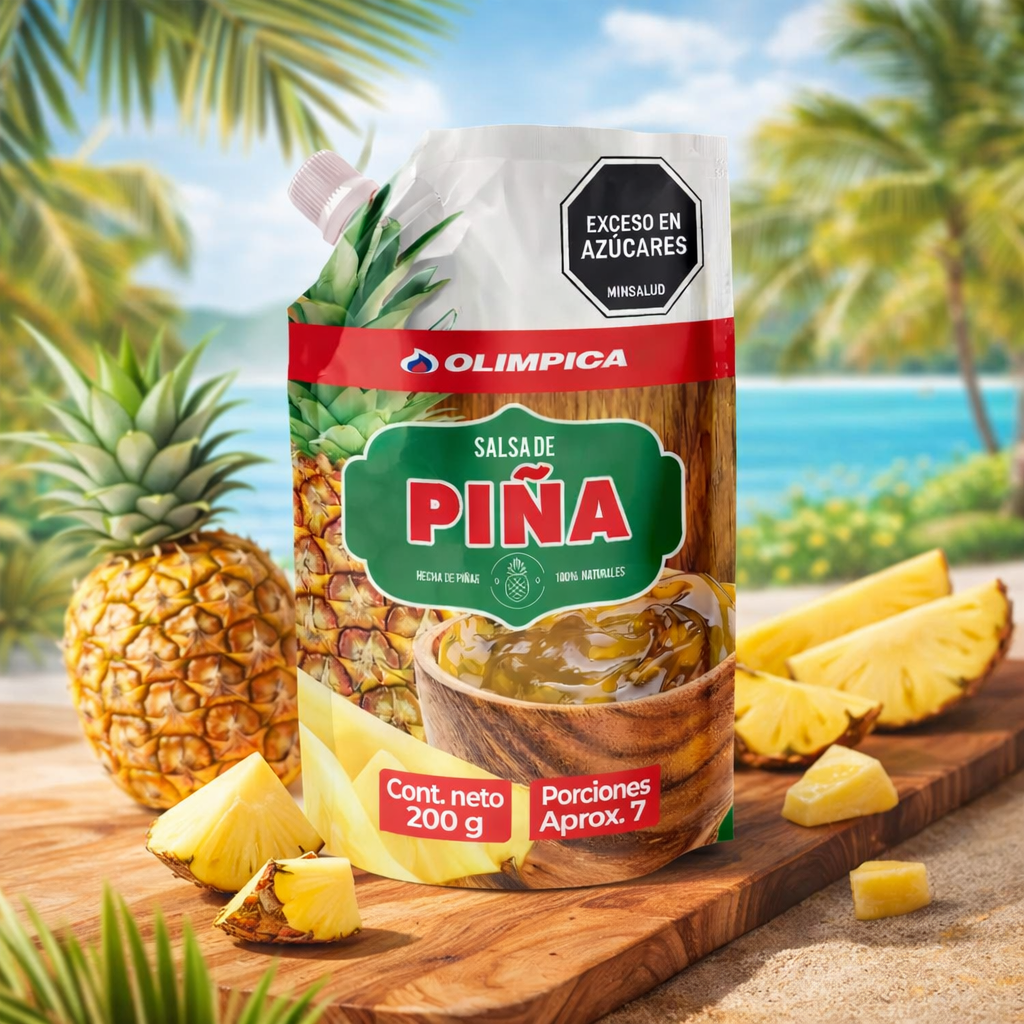 Salsa de Piña Artesanal | Dulce y Tropical para Carnes