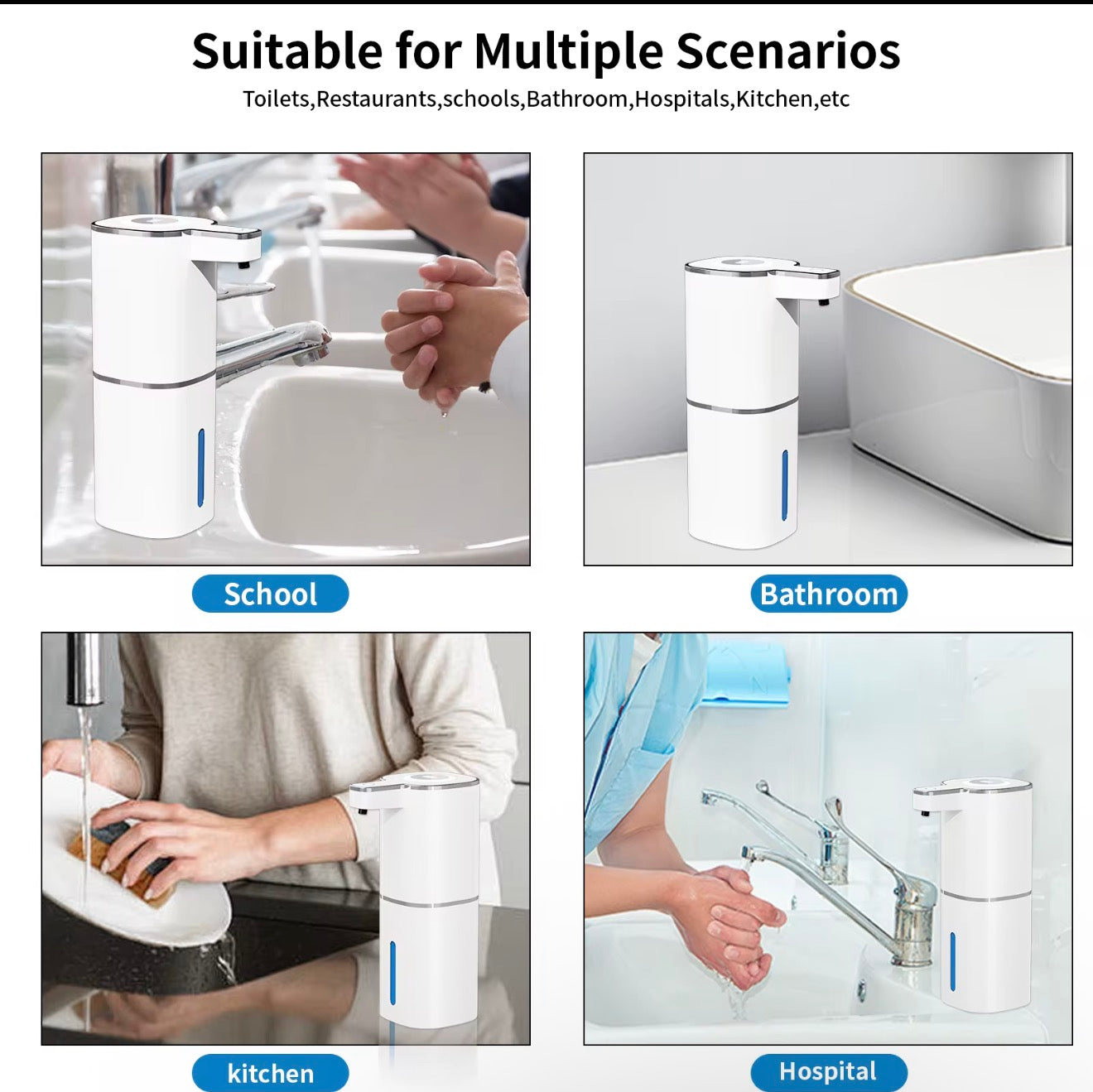 Dispensador de jabón digital