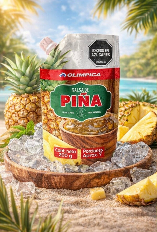 Salsa de Piña Artesanal | Dulce y Tropical para Carnes