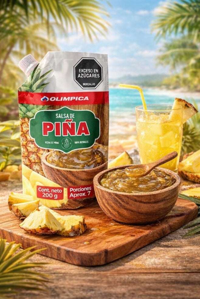 Salsa de Piña Artesanal | Dulce y Tropical para Carnes